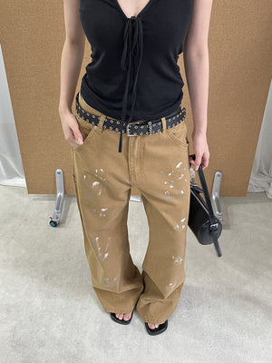 Light Brown Jeans Y2K