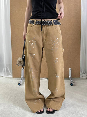 Light Brown Jeans Y2K
