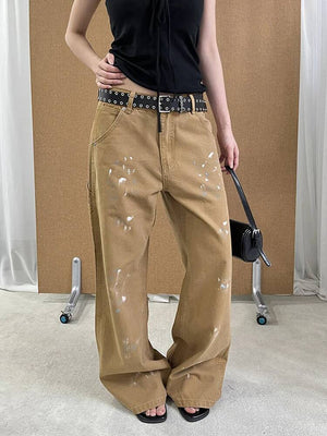 Light Brown Jeans Y2K