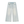 Light Wash Baggy Y2K Jeans laid flat from the front, pale blue faded wash with sun-bleached patches on the thighs