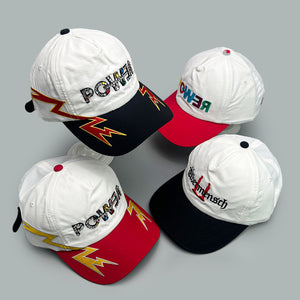 Lightning Embroidery Hats Y2K