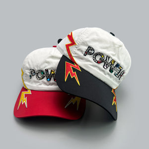 Lightning Embroidery Hats Y2K