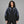 Lightning Y2k Hoodie Oversize – worn by a woman
