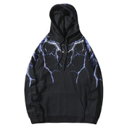 Lightning Y2K Hoodie Oversize