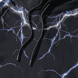 Lightning Y2k Hoodie Oversize