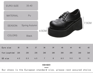 Lolita Shoes Women Y2K