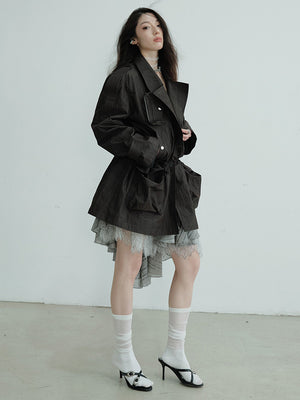 Long Black Jacket For Women