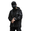 Windproof Techwear Black Jacket