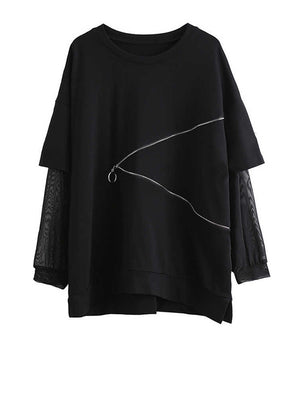 Long Black T Shirt For Women