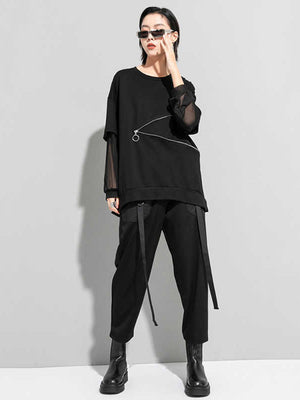 Long Black T Shirt For Women