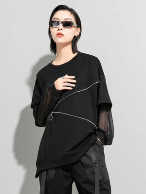 Long Black T Shirt For Women