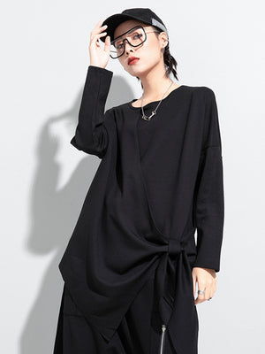 Long Black T Shirts Women's