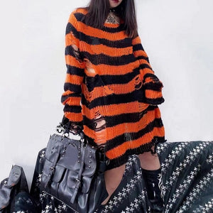 Long Pullovers Y2K Top
