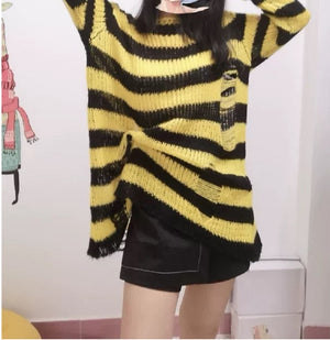 Long Pullovers Y2K Top