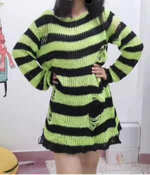 Long Pullovers Y2K Top