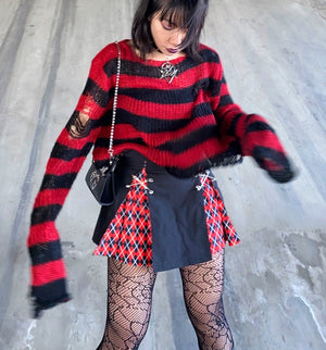 Long Pullovers Y2K Top