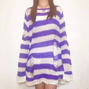 Long Pullovers Y2K Top