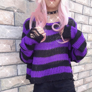 Long Pullovers Y2K Top