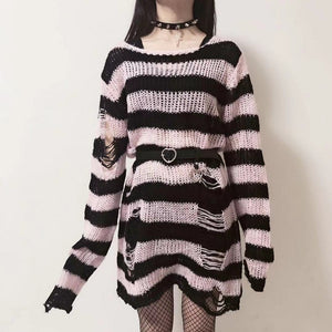 Long Pullovers Y2K Top