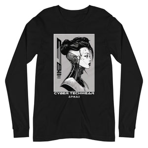 Long Sleeve Android Graphic Tees