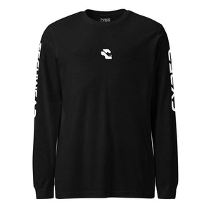 Long Sleeve Black Graphic Tee