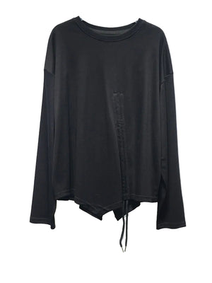 Long Sleeve Black T Shirt Women