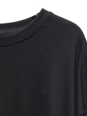 Long Sleeve Black T Shirt Women