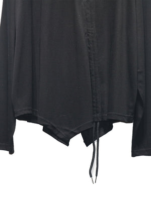 Long Sleeve Black T Shirt Women