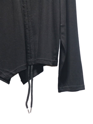 Long Sleeve Black T Shirt Women