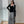 Long Sleeve Black T Shirt Women's