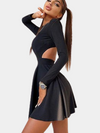 Long Sleeve Cut Out Dresses