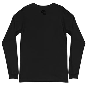 Long Sleeve Graphic Black Tees