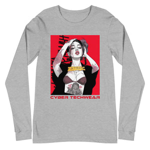 Long Sleeve Graphic Tees Asian