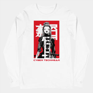 Long Sleeve Graphic Tees Chinese