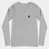 Long Sleeve Graphic Tees Gray