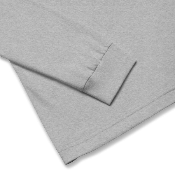 Long Sleeve Graphic Tees Gray