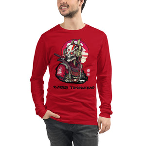 Long Sleeve Graphic Tees Red