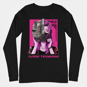 Long Sleeve Graphic Tees Techwear