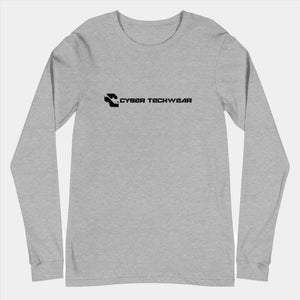 Long Sleeve Gray Graphic Tees