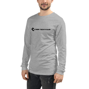 Long Sleeve Gray Graphic Tees
