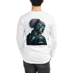 Long Sleeve Gray Graphic Tees