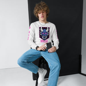 Long Sleeve men's White Graphic Tees