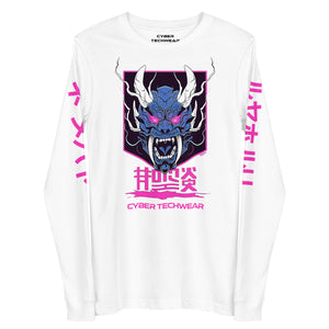 Long Sleeve men's White Graphic Tees