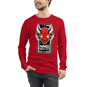 Long Sleeve Red Graphic Tees