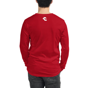 Long Sleeve Red Graphic Tees