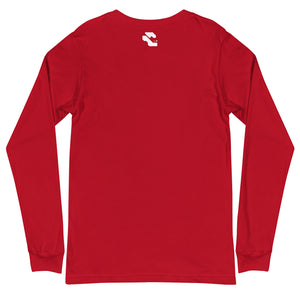 Long Sleeve Red Graphic Tees