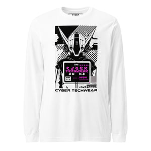 Long Sleeve White Graphic Tee