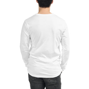 Long Sleeve White Graphic Tee