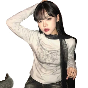 Long sleeved Y2K Top