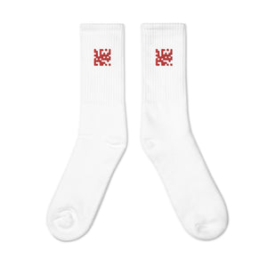 Long Sports Socks QR